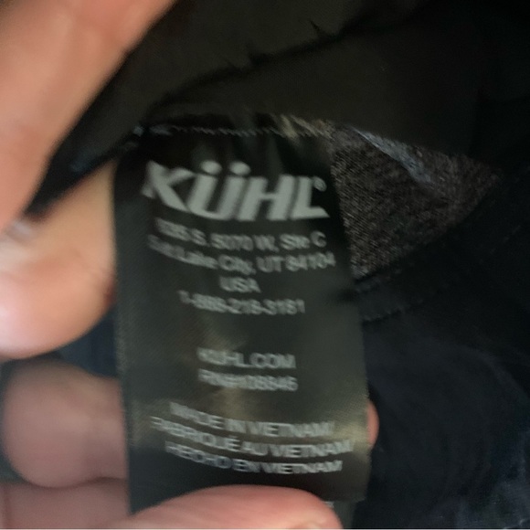 Kuhl Mens Klash full zip black/ gray Jacket M - Picture 6 of 8